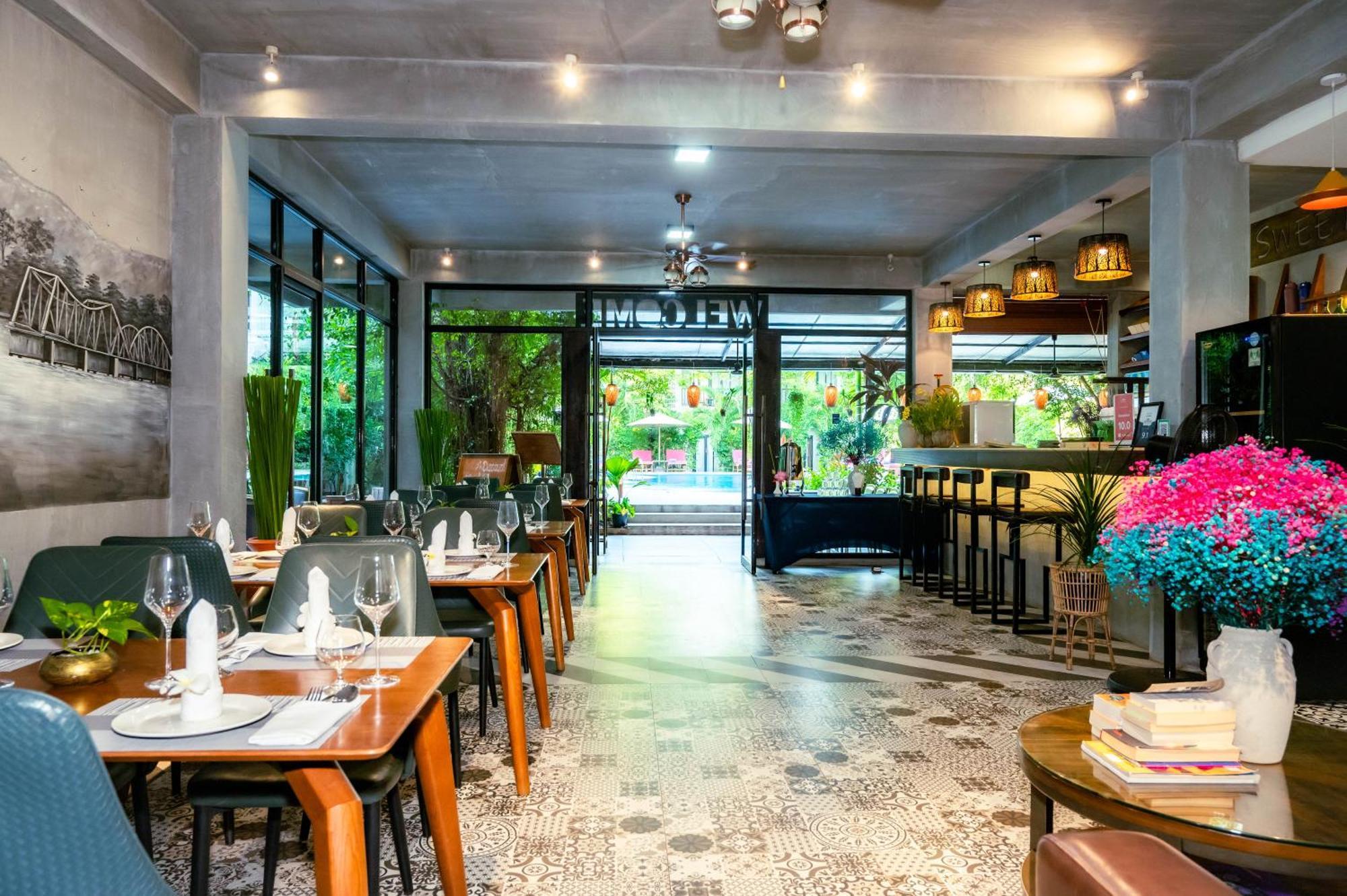 Kampot Sweet Boutique Hotel Exterior foto