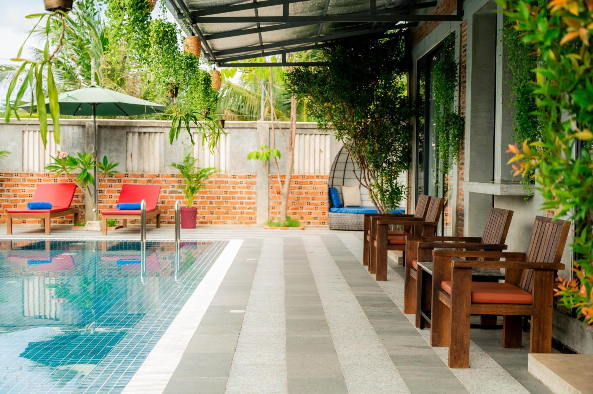 Kampot Sweet Boutique Hotel Exterior foto